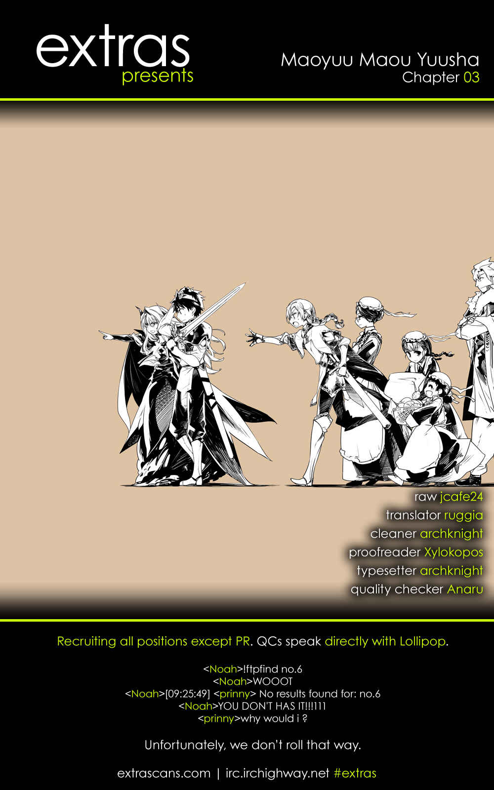 Page 41 Chapter 3 MAOYU : Archenemy and Hero “Become mine, Hero” “I refuse!”