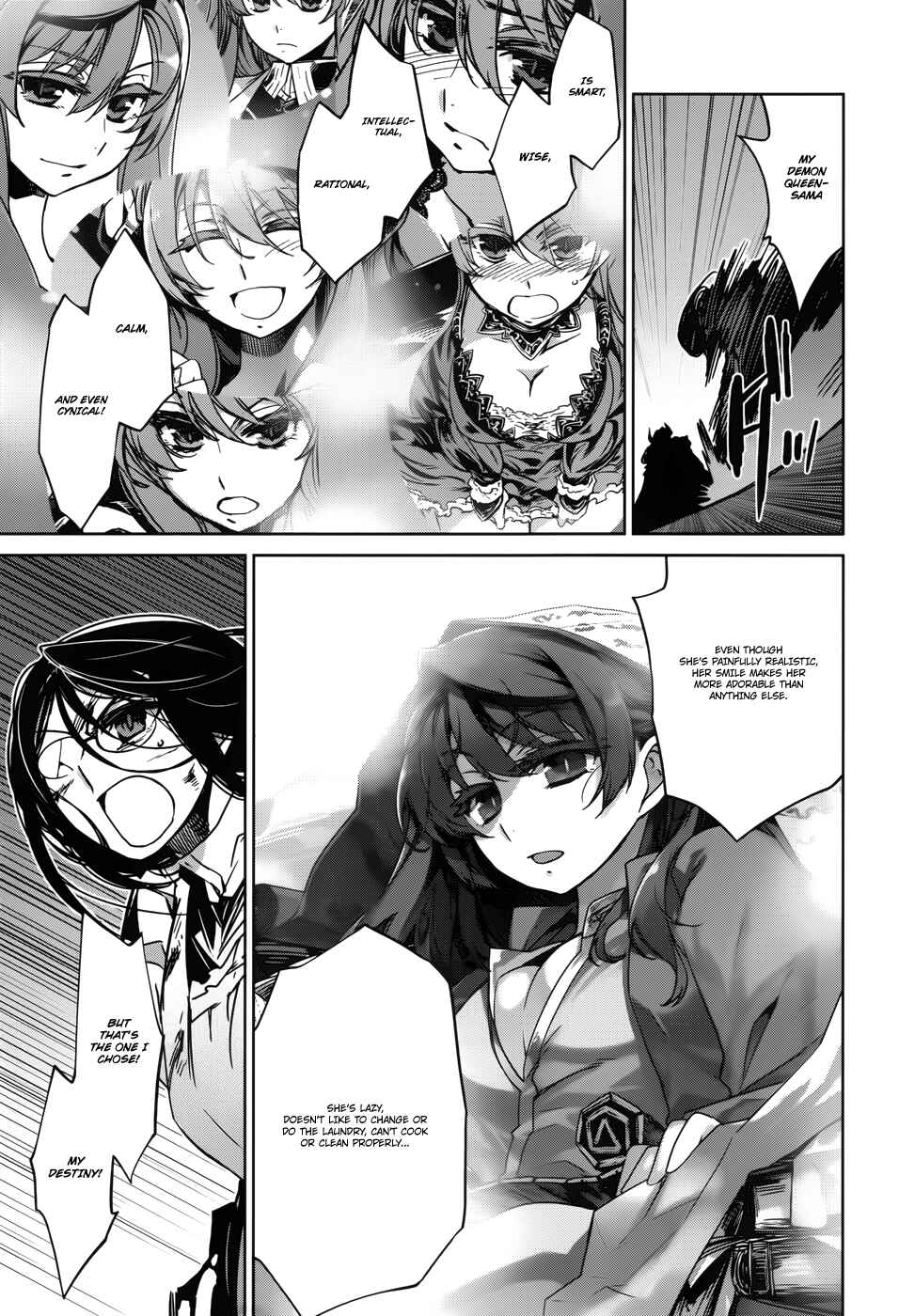 Page 10 Chapter 21 MAOYU : Archenemy and Hero “Become mine, Hero” “I refuse!”