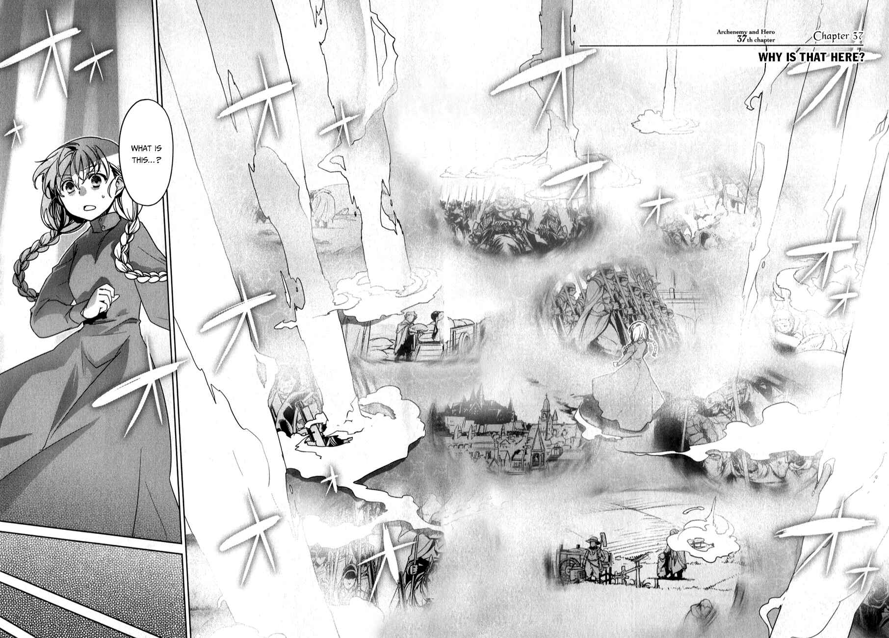 Page 4 Chapter 37 MAOYU : Archenemy and Hero “Become mine, Hero” “I refuse!”