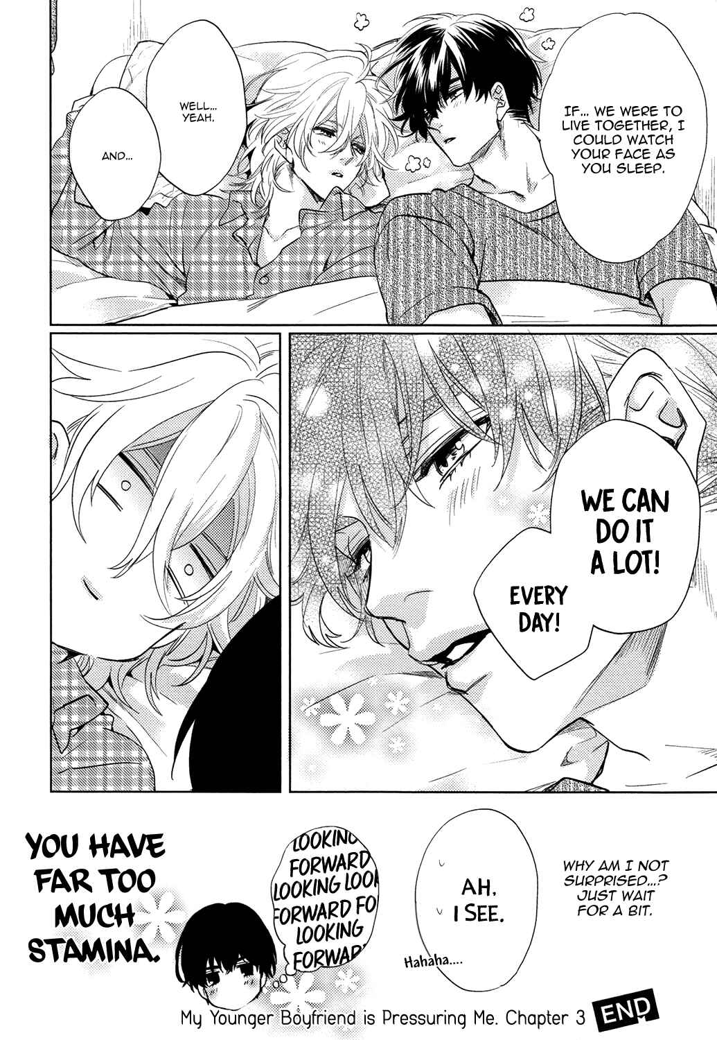 Page 45 Chapter 3 Toshishita Kareshi ni Semararetemasu