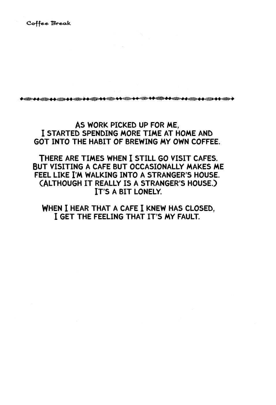 Page 20 Chapter 6 Coffee Mou Ippai
