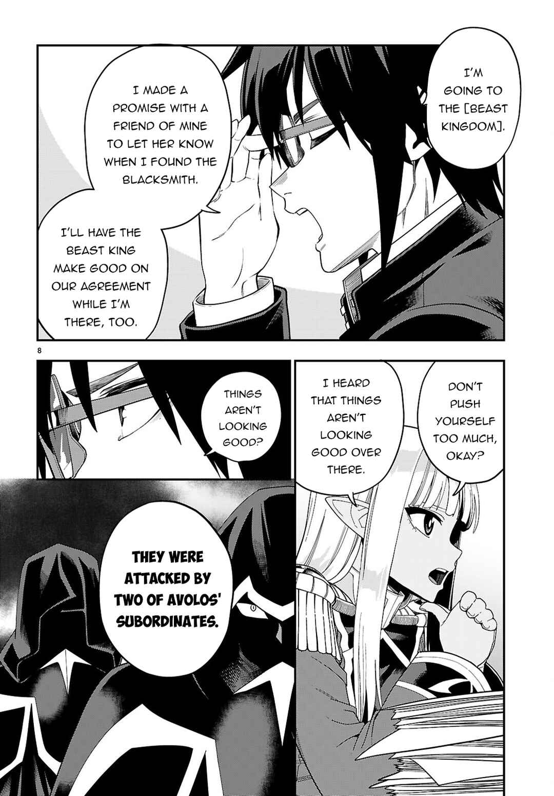 Page 9 Chapter 109 Konjiki no Word Master - Yuusha Yonin ni Makikomareta Unique Cheat