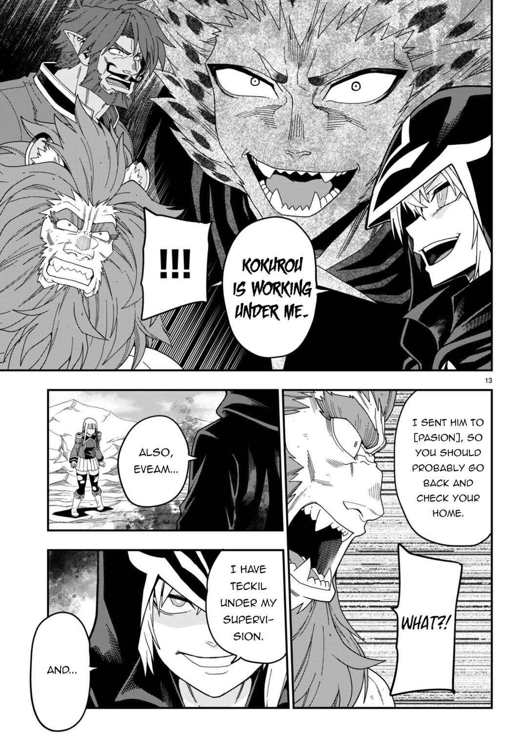 Page 13 Chapter 97 Konjiki no Word Master - Yuusha Yonin ni Makikomareta Unique Cheat