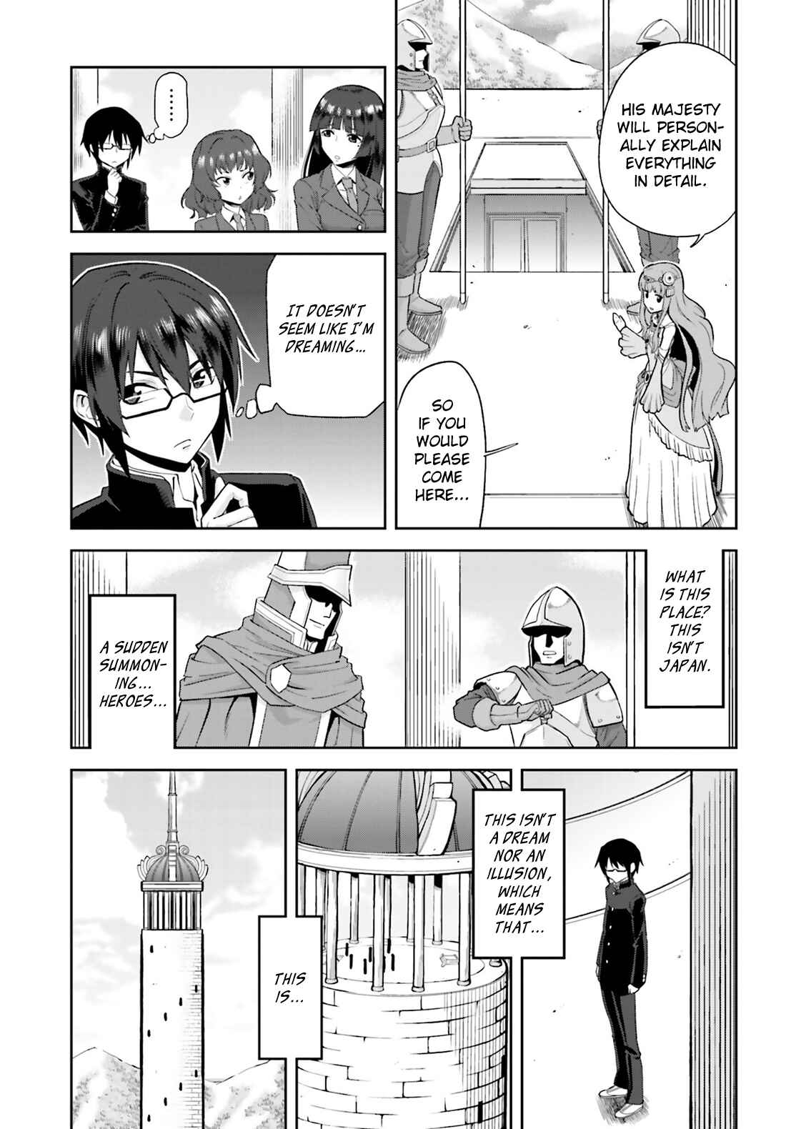 Page 9 Chapter 1 Konjiki no Word Master - Yuusha Yonin ni Makikomareta Unique Cheat