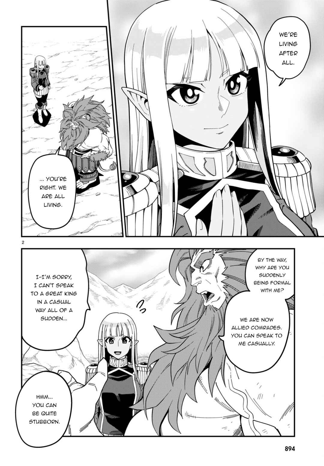 Page 3 Chapter 95.5 Konjiki no Word Master - Yuusha Yonin ni Makikomareta Unique Cheat
