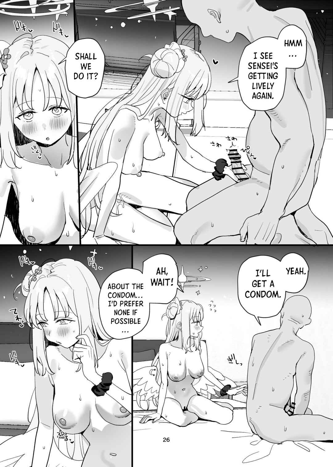 Page 26 Chapter Unknown_ef0e Blue Archive - It’s Okay for a Student to Have Sex with Sensei, Right?