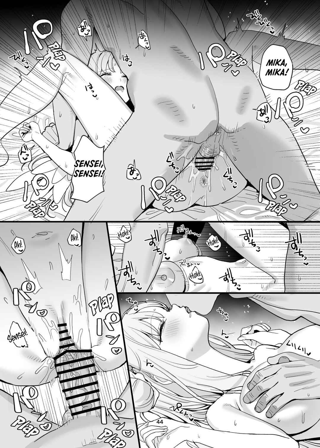 Page 44 Chapter Unknown_ef0e Blue Archive - It’s Okay for a Student to Have Sex with Sensei, Right?