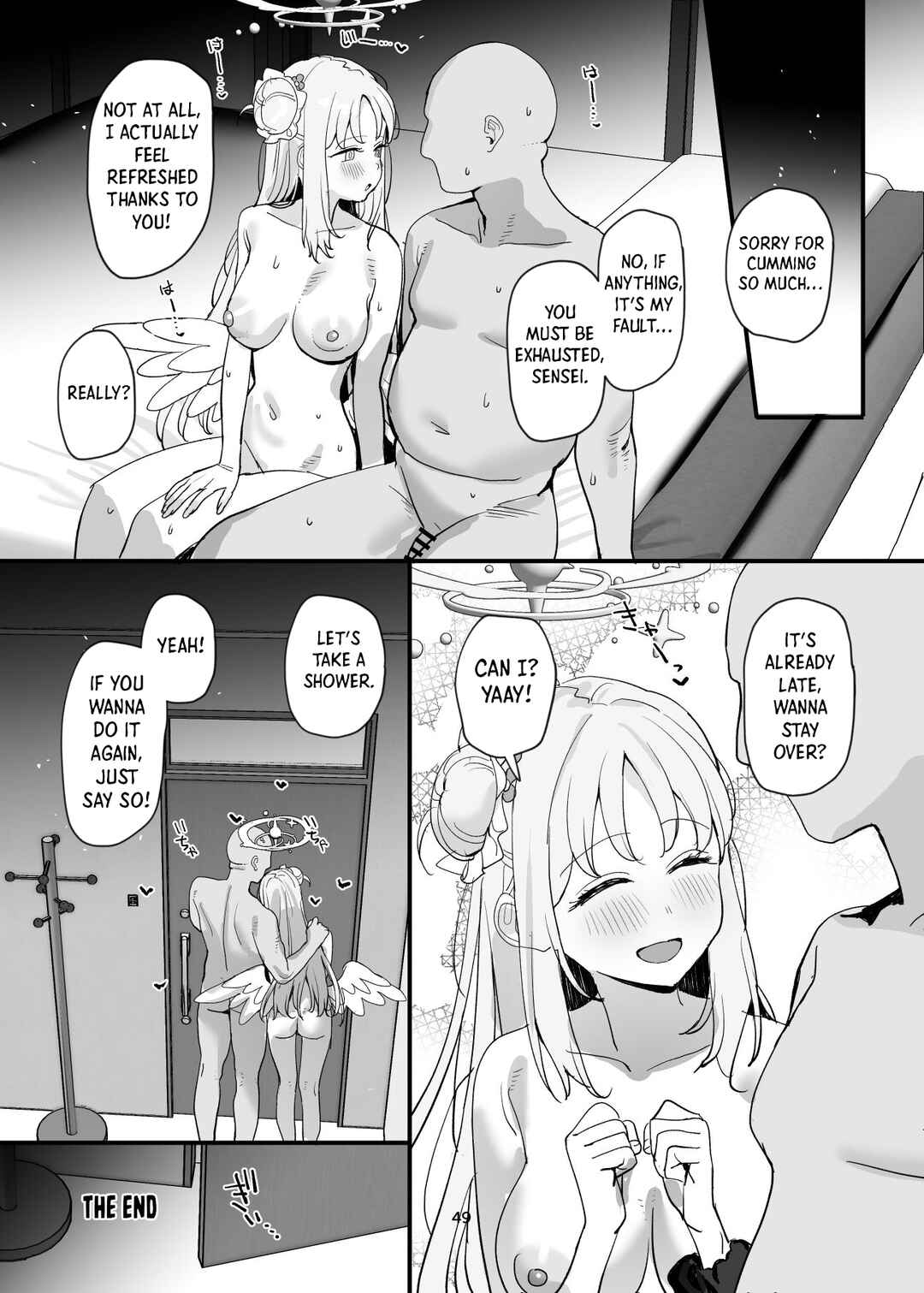 Page 49 Chapter Unknown_ef0e Blue Archive - It’s Okay for a Student to Have Sex with Sensei, Right?