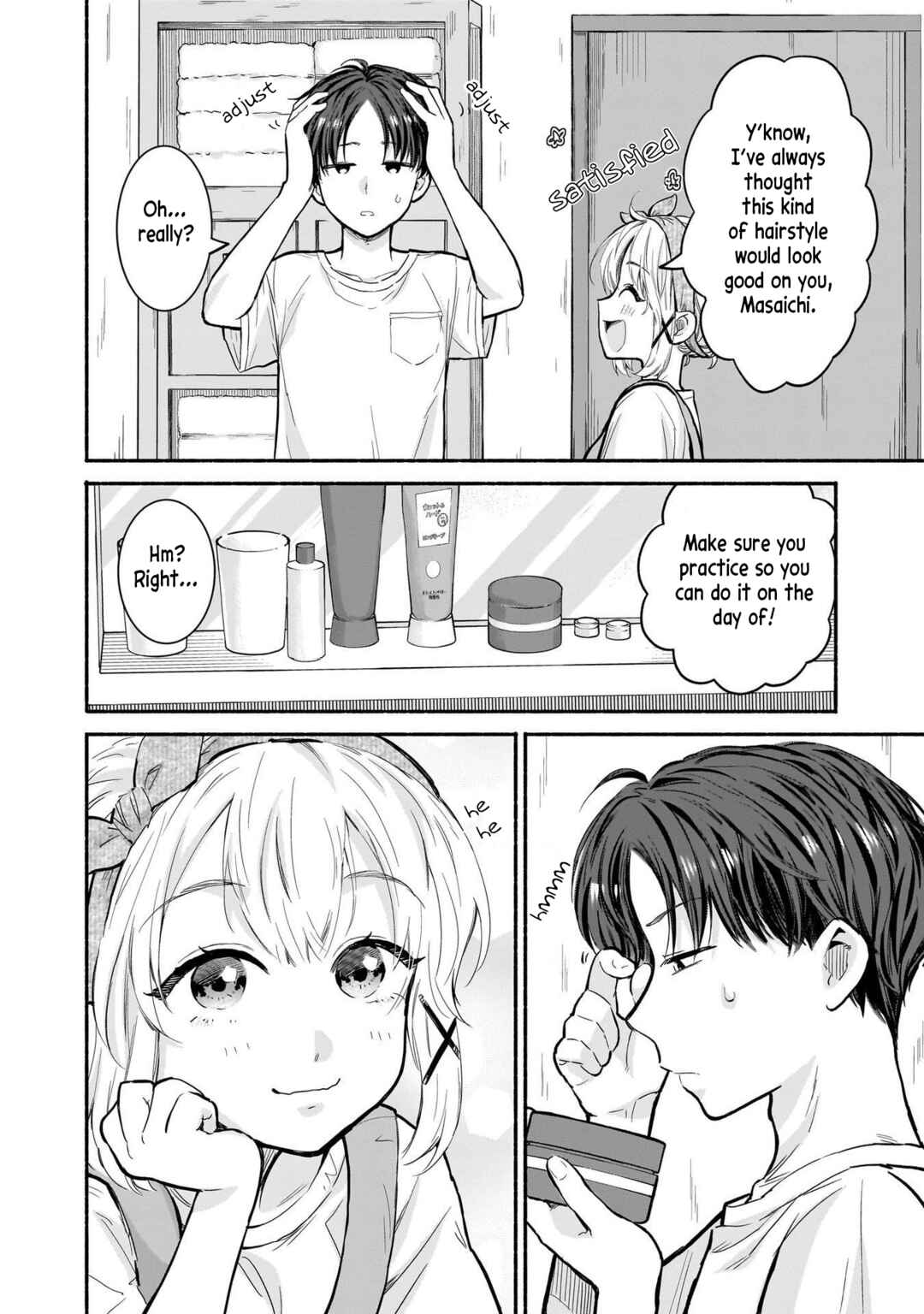 Page 4 Chapter 18 Nee, Mou Isso Tsukiacchau? Osananajimi no Bishoujo ni Tanomarete, Camo Kareshi Hajimemashita