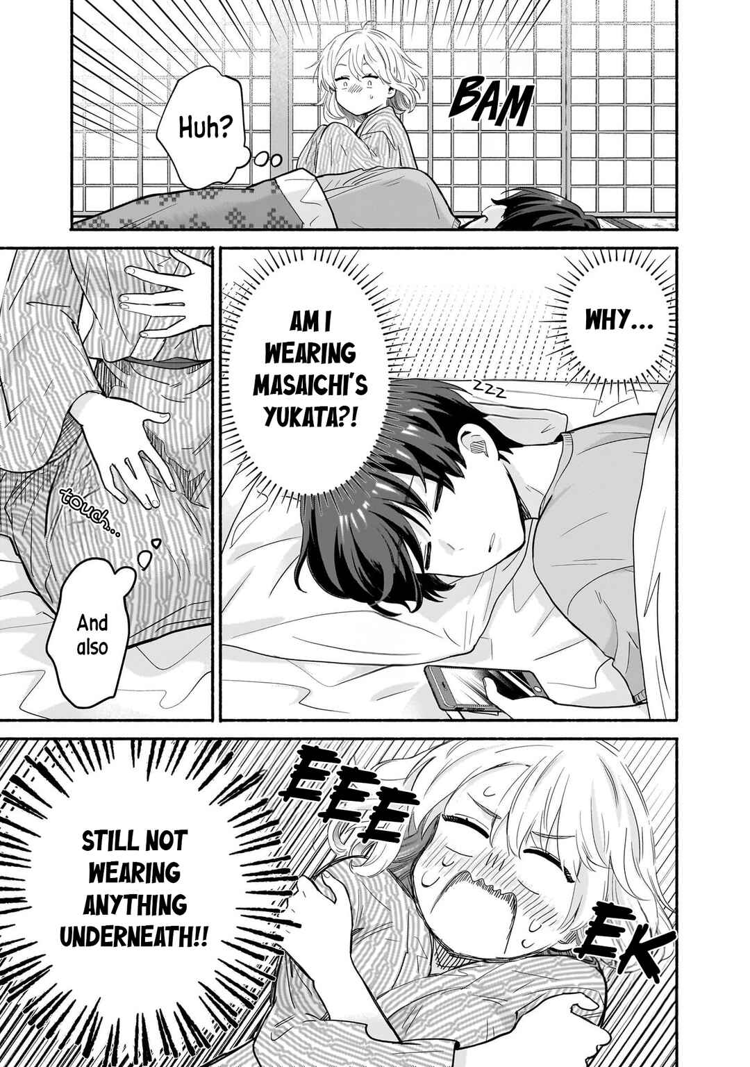 Page 15 Chapter 33 Nee, Mou Isso Tsukiacchau? Osananajimi no Bishoujo ni Tanomarete, Camo Kareshi Hajimemashita