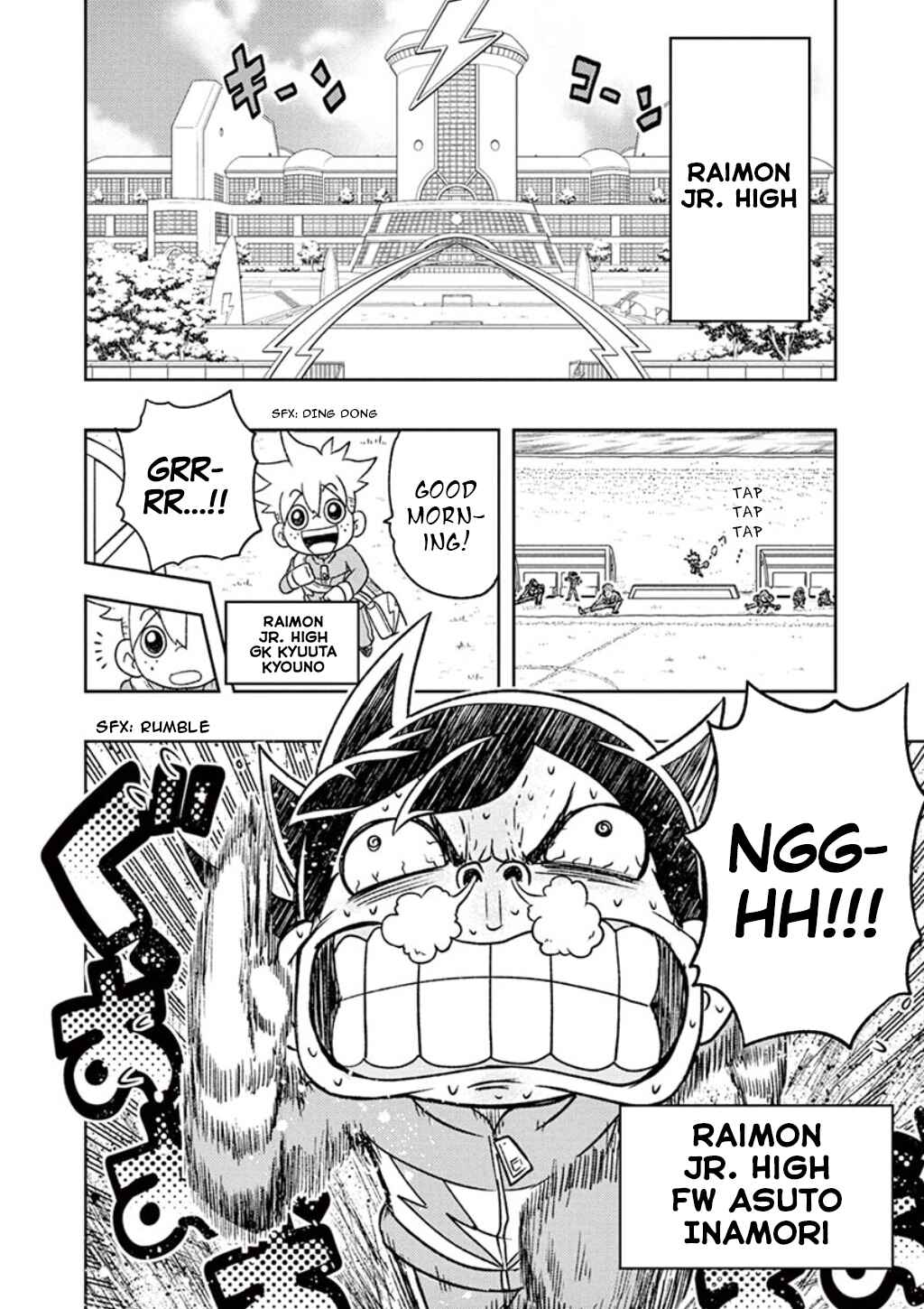 Page 2 Chapter 3 Inazuma Eleven: Balance of Ares