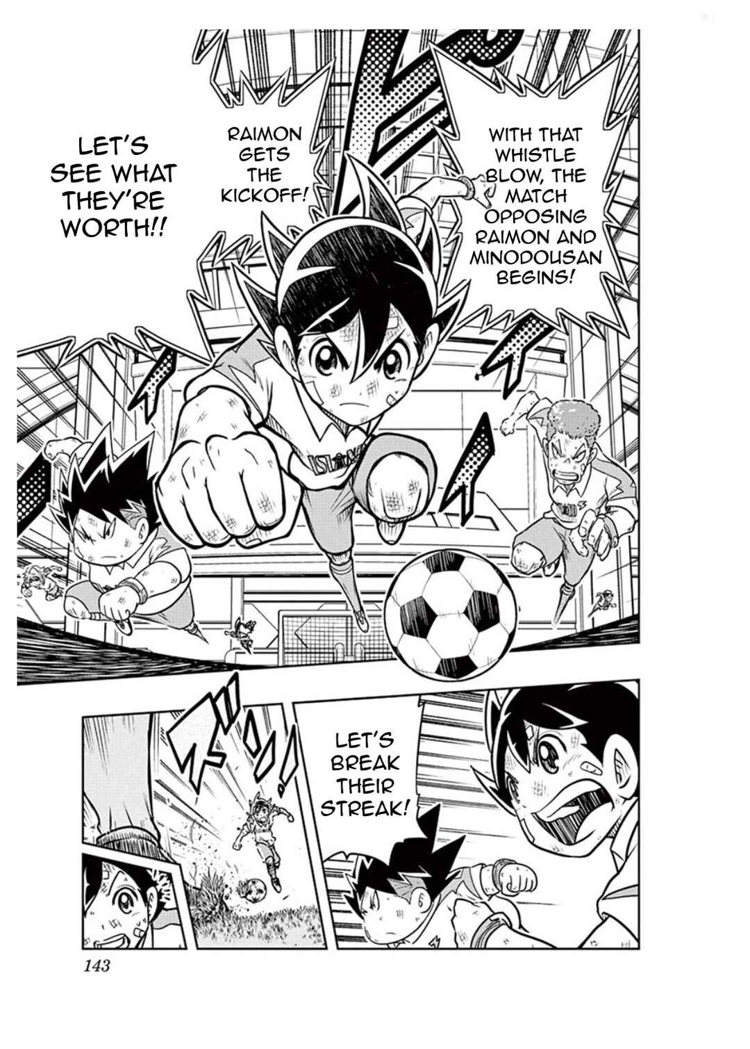 Page 9 Chapter 4 Inazuma Eleven: Balance of Ares