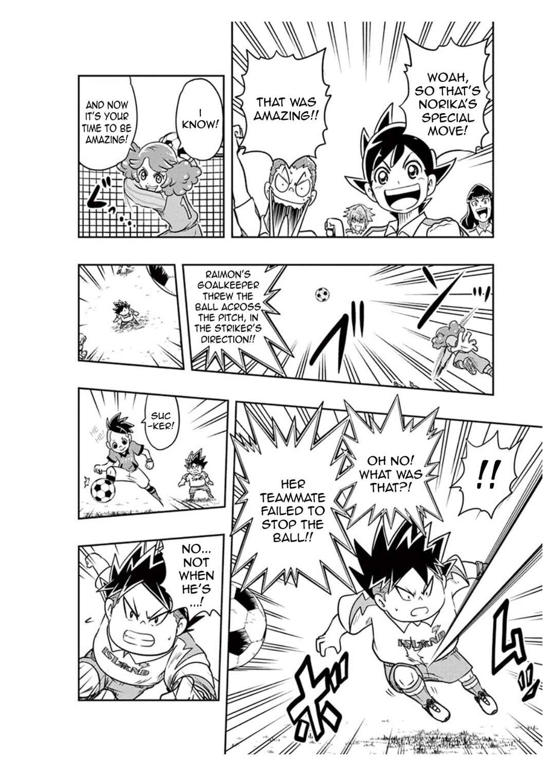 Page 21 Chapter 5 Inazuma Eleven: Balance of Ares