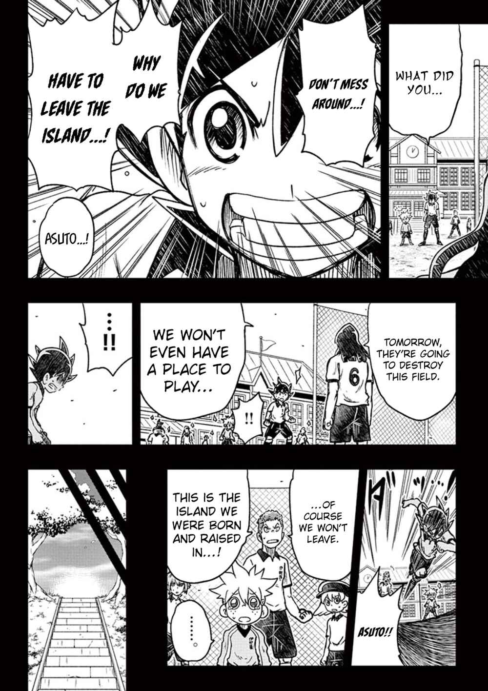 Page 14 Chapter 2 Inazuma Eleven: Balance of Ares