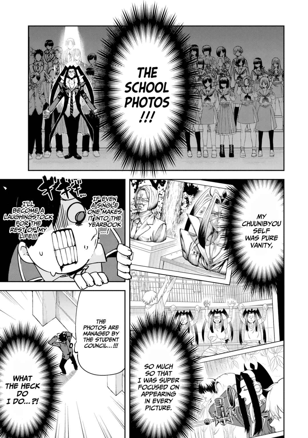 Page 9 Chapter 1.1 CMYK - Sameda Kazuou wa Chuunibyou ga Naosenai
