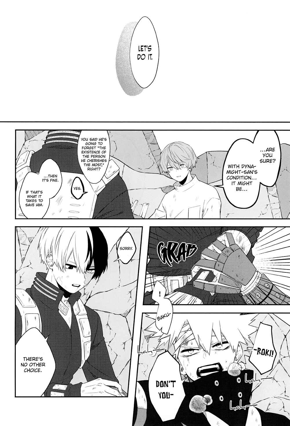Page 34 Chapter Unknown_3169 Boku no Hero Academia - RE: Answer (Doujinshi)