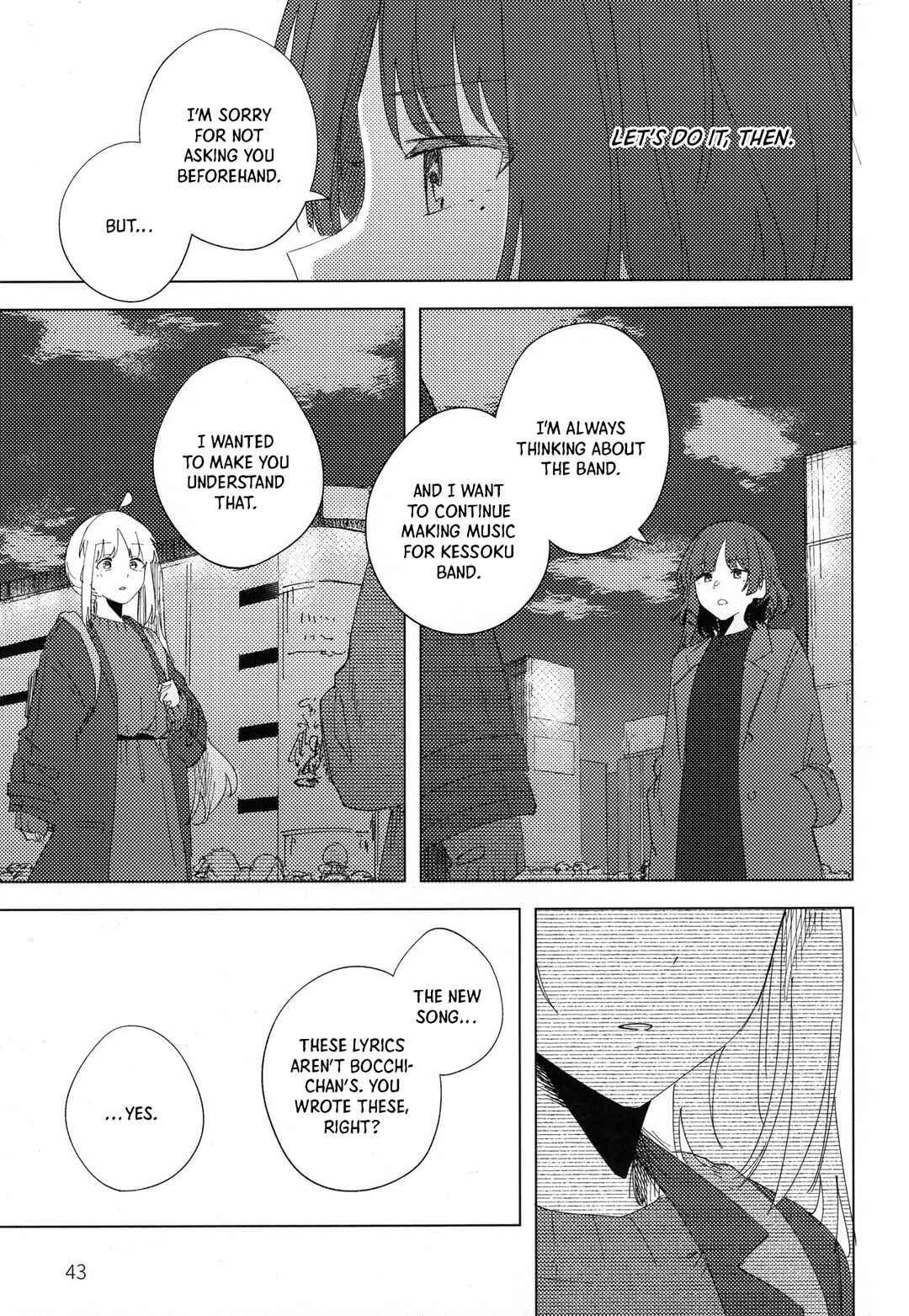 Page 42 Chapter Unknown_fcfc Bocchi the Rock! - Rock and Roll is Red (Doujinshi)
