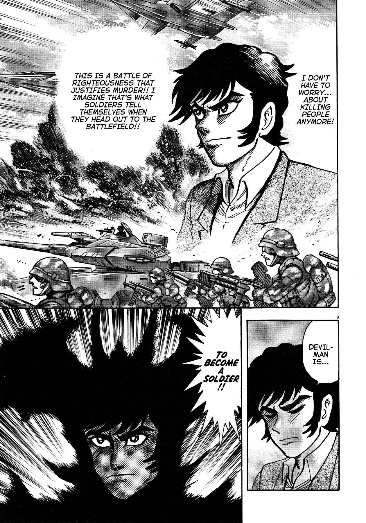 Page 9 Chapter 70 Devilman Saga