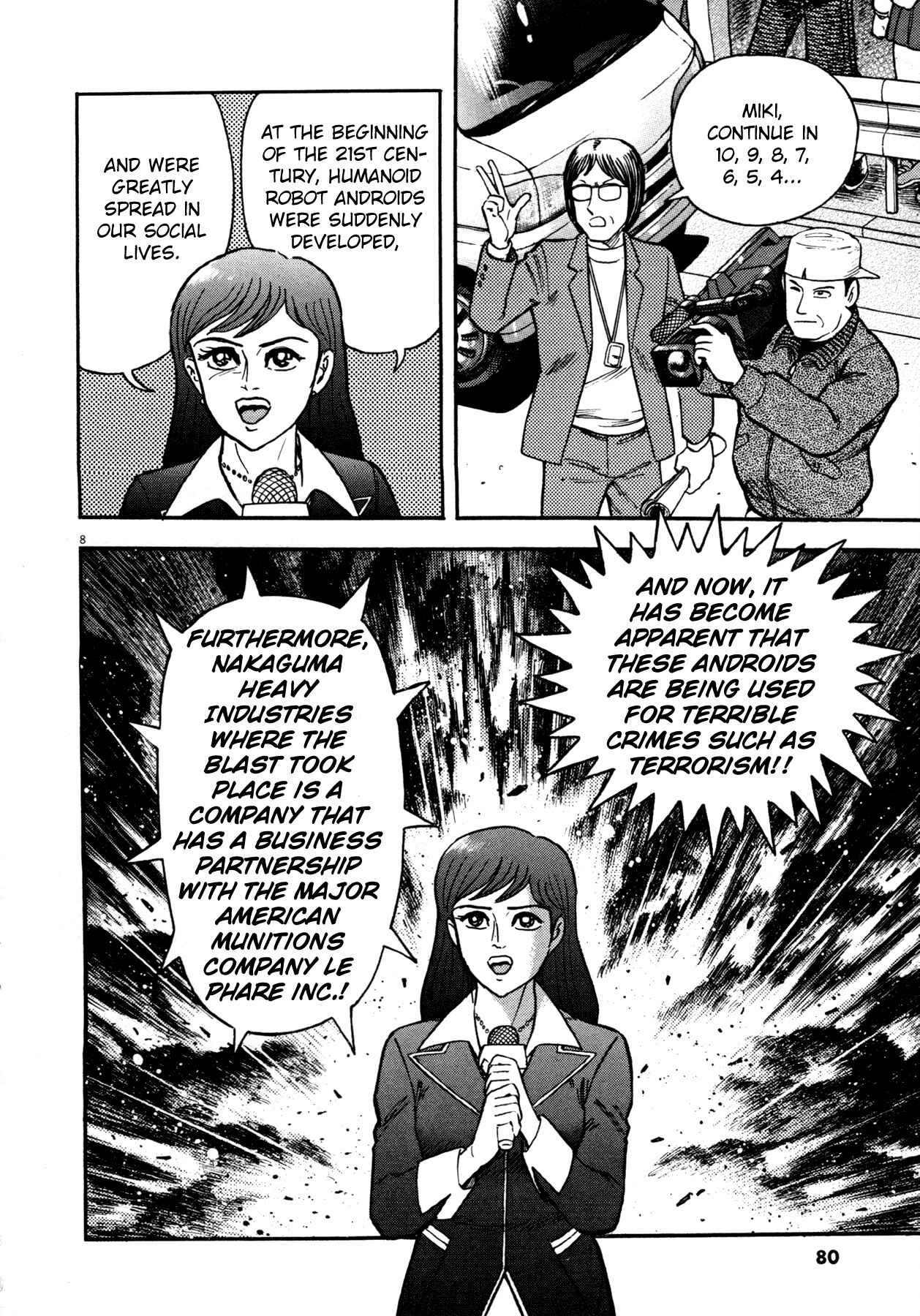 Page 8 Chapter 3 Devilman Saga