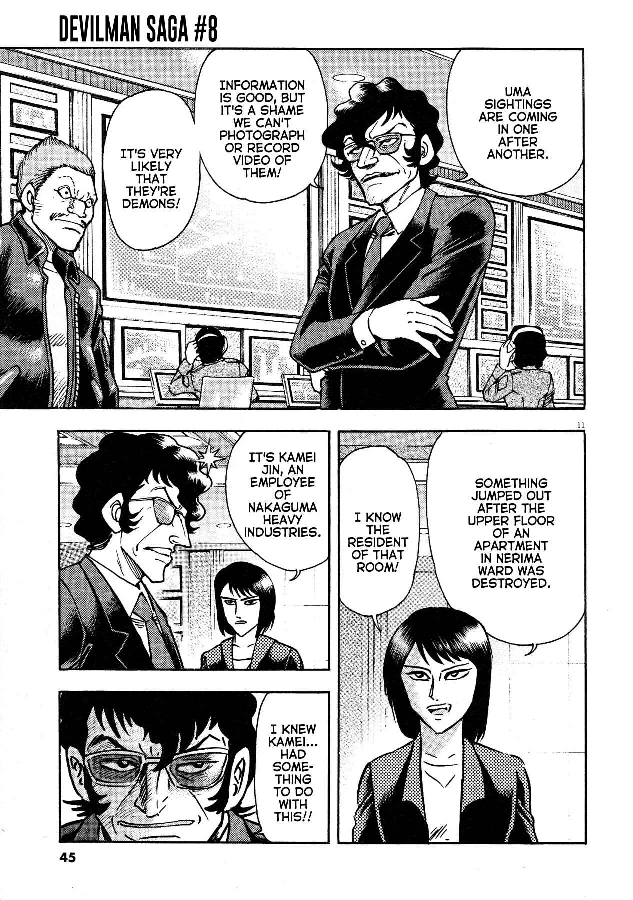 Page 10 Chapter 63 Devilman Saga