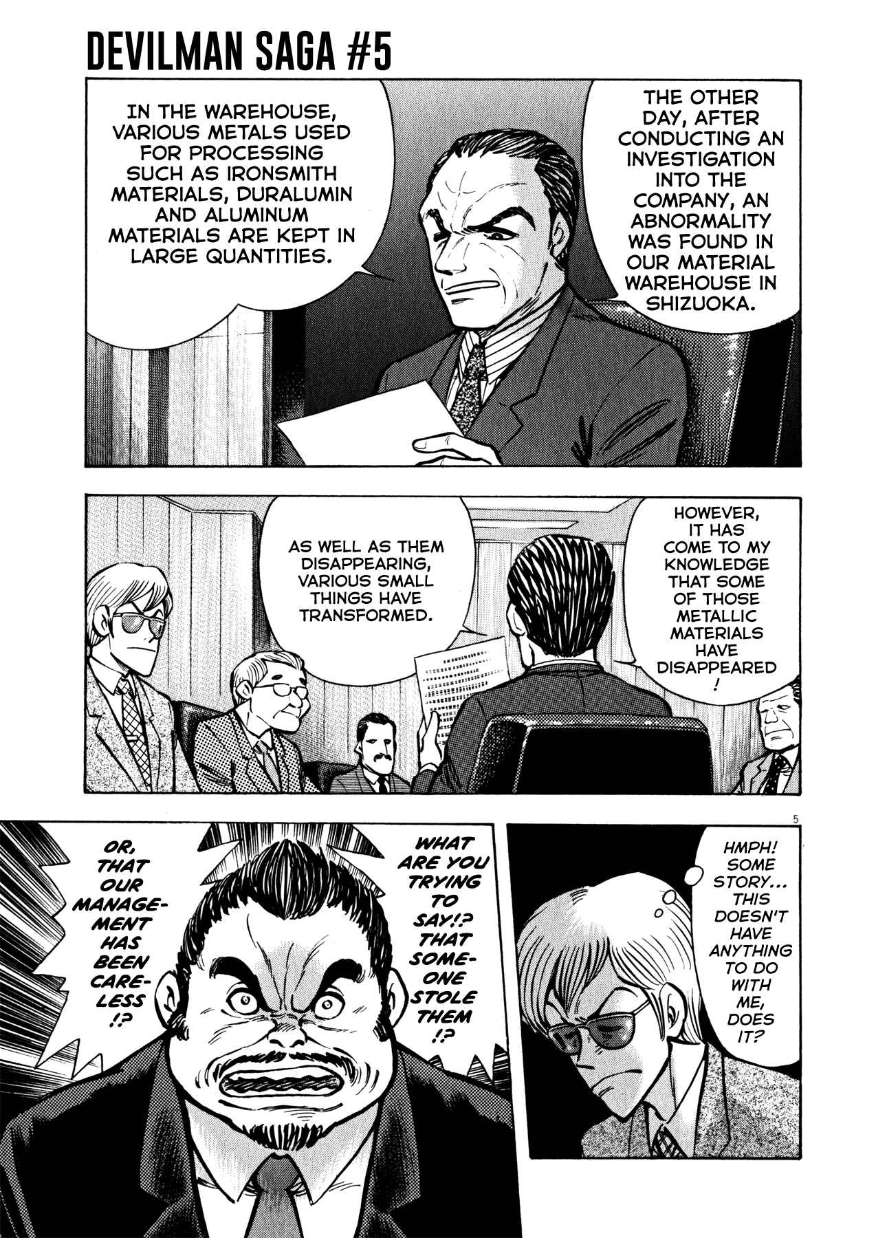 Page 5 Chapter 37 Devilman Saga