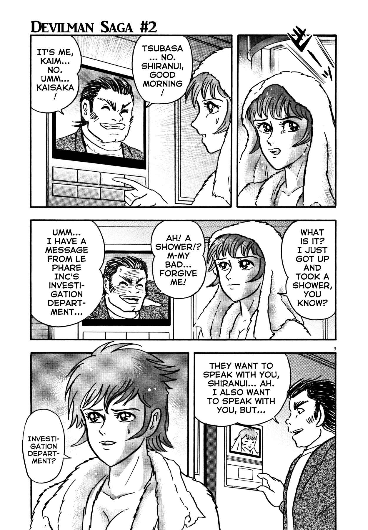 Page 3 Chapter 13 Devilman Saga
