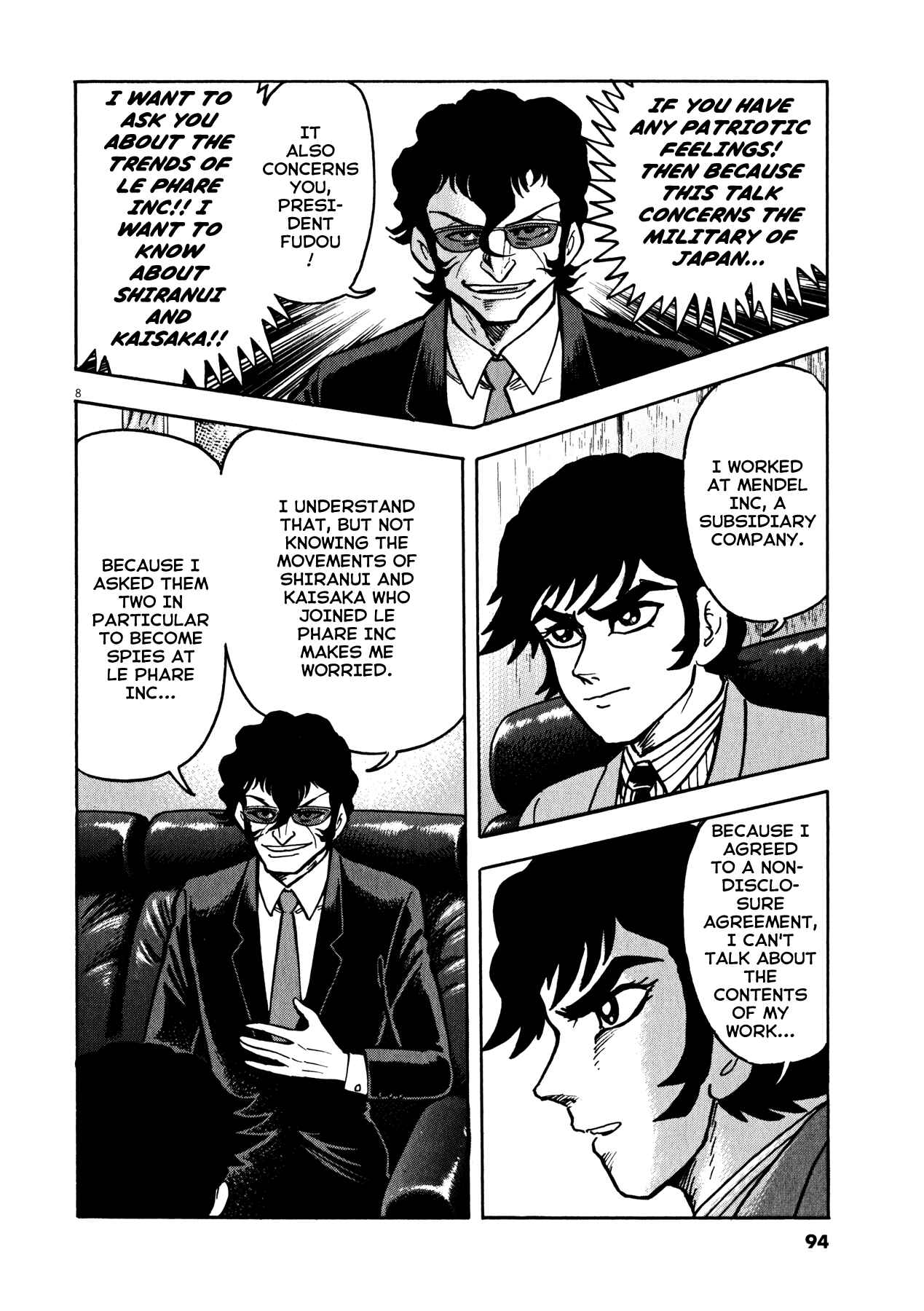Page 8 Chapter 38 Devilman Saga