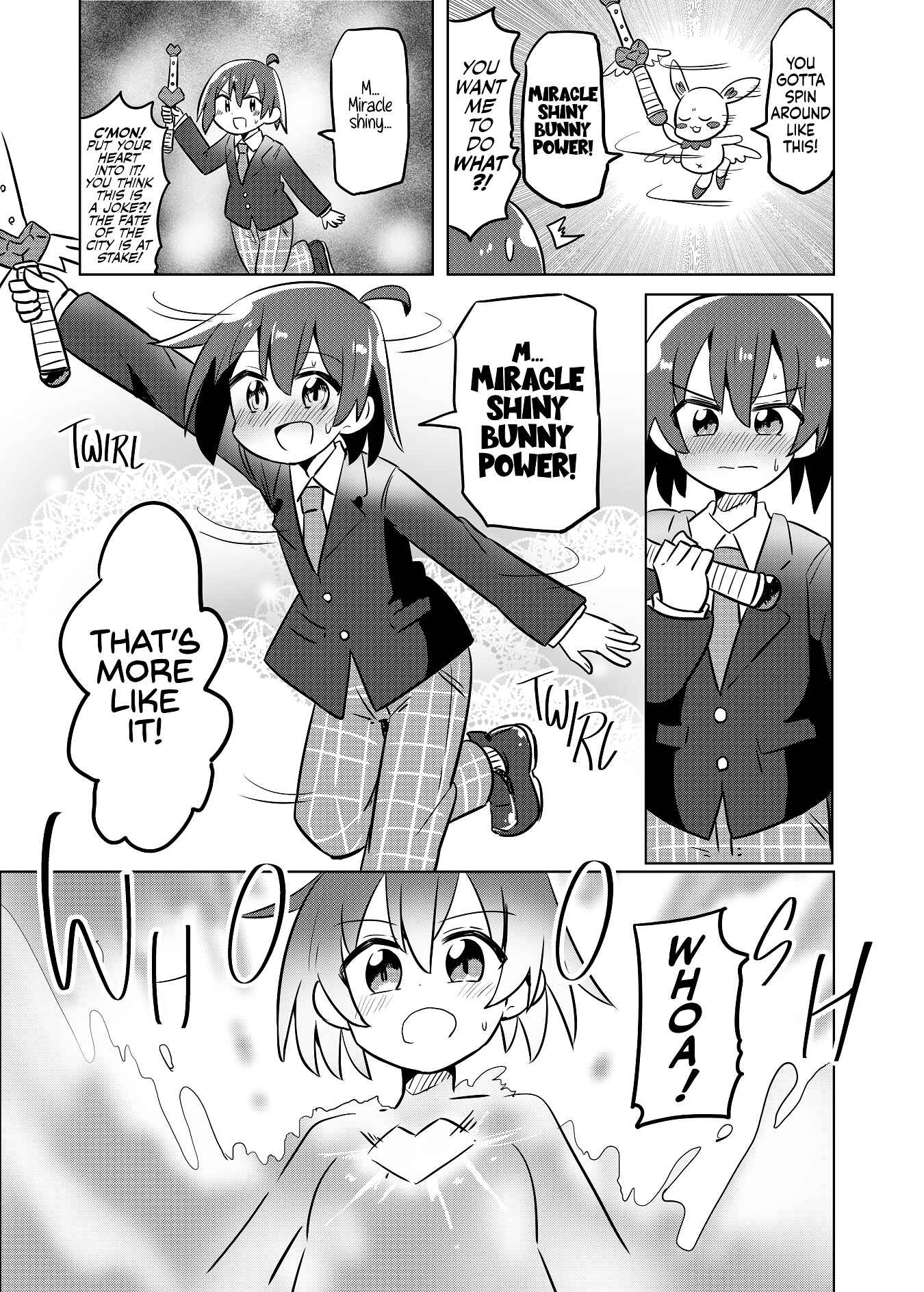 Page 2 Chapter Unknown_bae7 Kawaiku Tatakawanaito Jitsuryoku ga Hakki Dekinai TS Mahou Shoujo no Manga