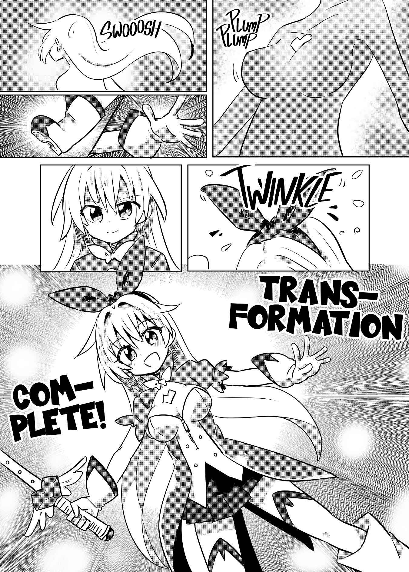 Page 3 Chapter Unknown_bae7 Kawaiku Tatakawanaito Jitsuryoku ga Hakki Dekinai TS Mahou Shoujo no Manga