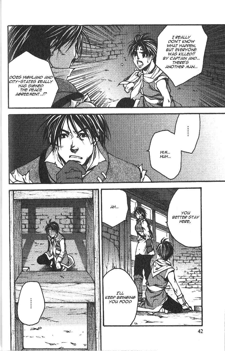 Page 10 Chapter 3 Gensou Suikoden II - Hiki Sakareshi Shukusei