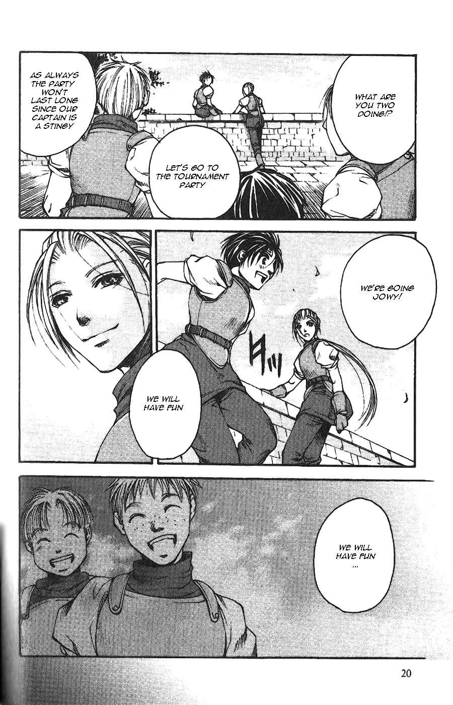 Page 8 Chapter 2 Gensou Suikoden II - Hiki Sakareshi Shukusei