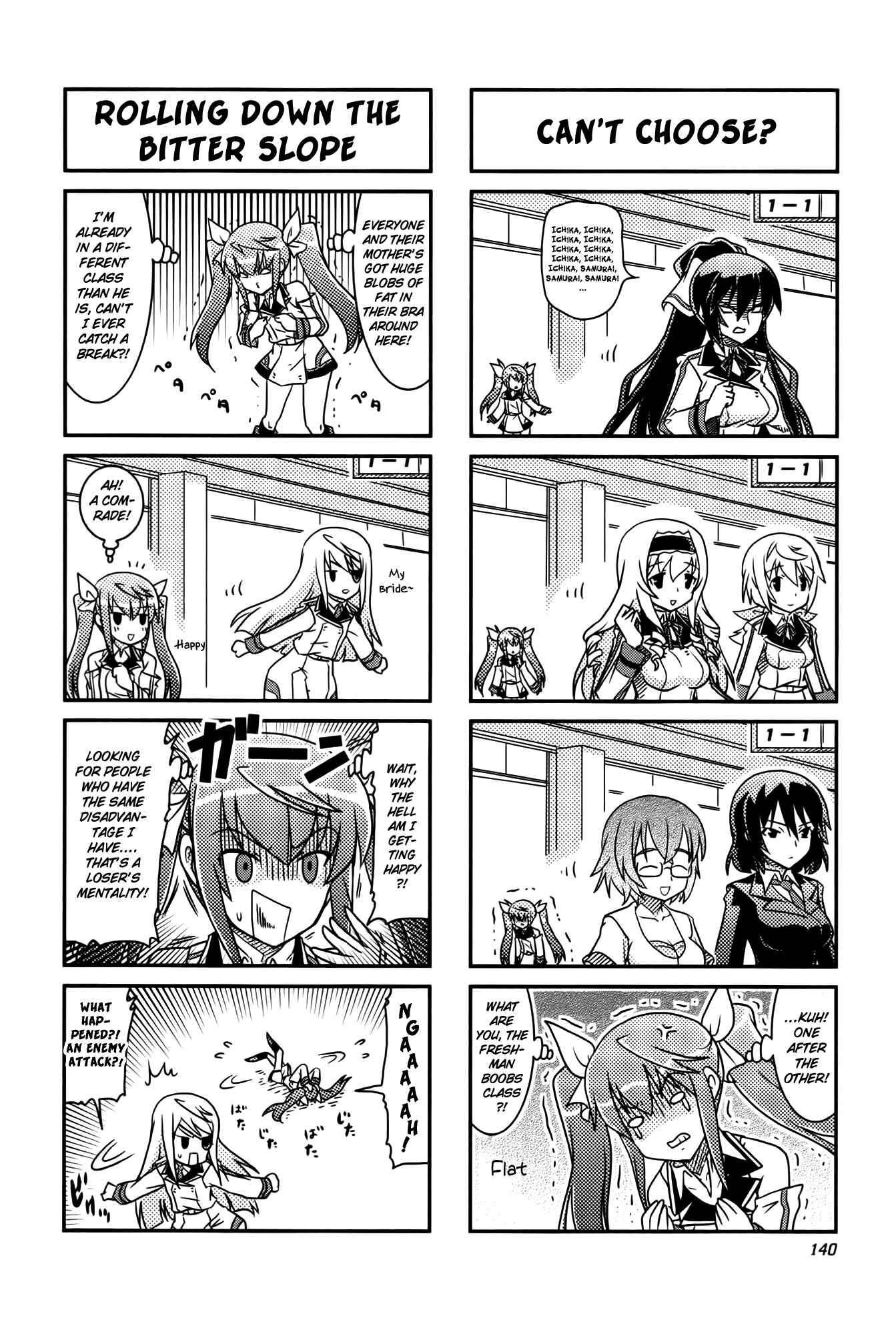 Page 4 Chapter 15 Infinite Stratos 2 - Official Anthology Comic