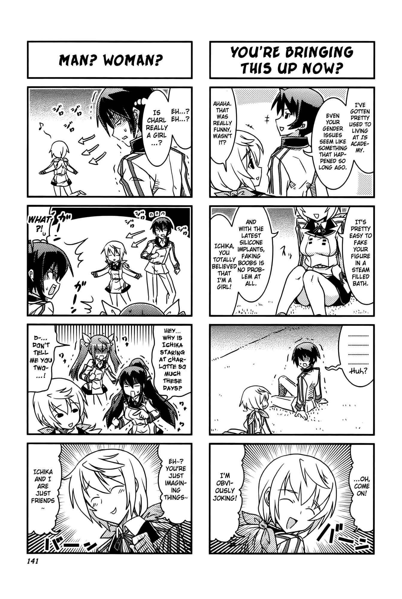 Page 5 Chapter 15 Infinite Stratos 2 - Official Anthology Comic