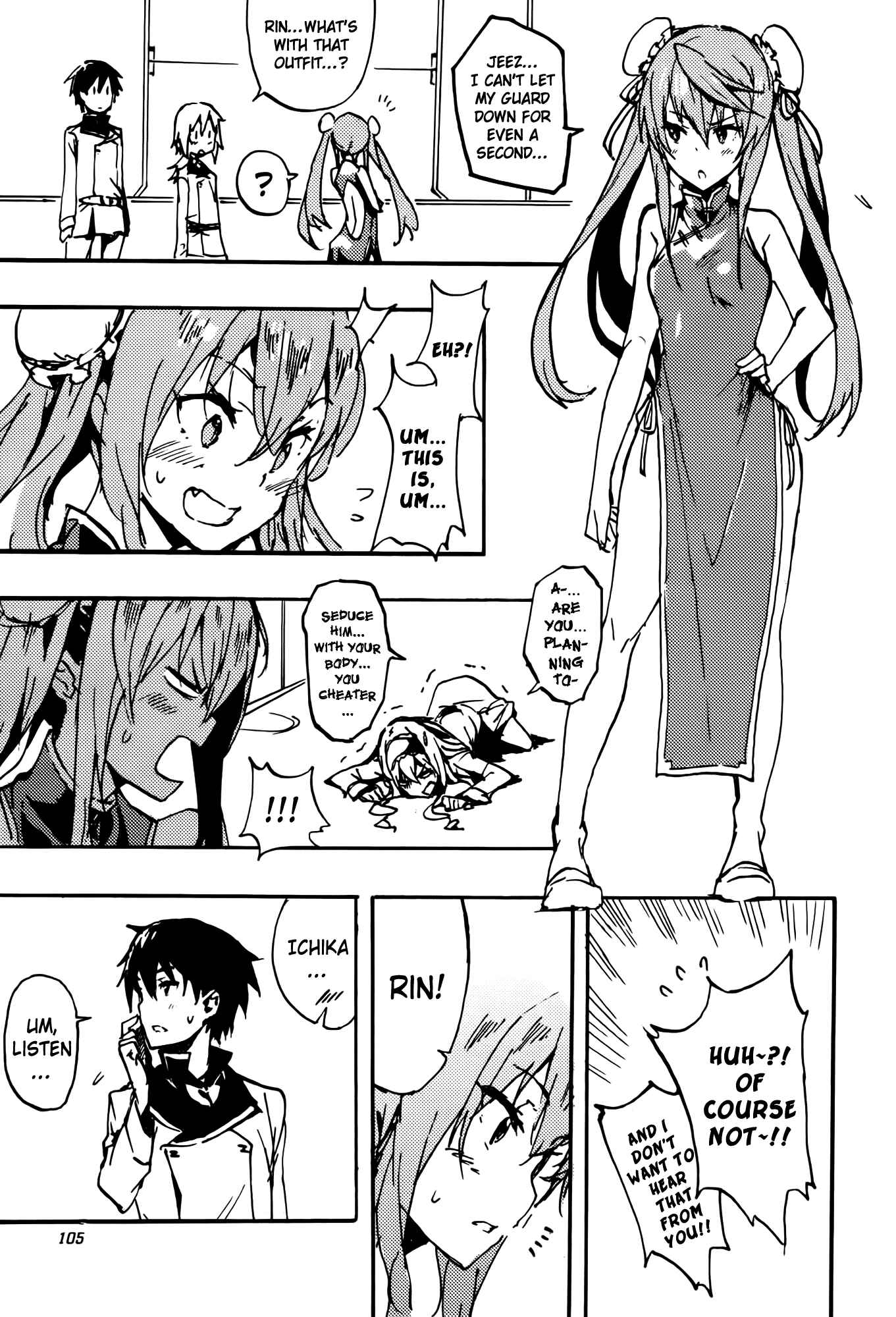 Page 5 Chapter 12 Infinite Stratos 2 - Official Anthology Comic