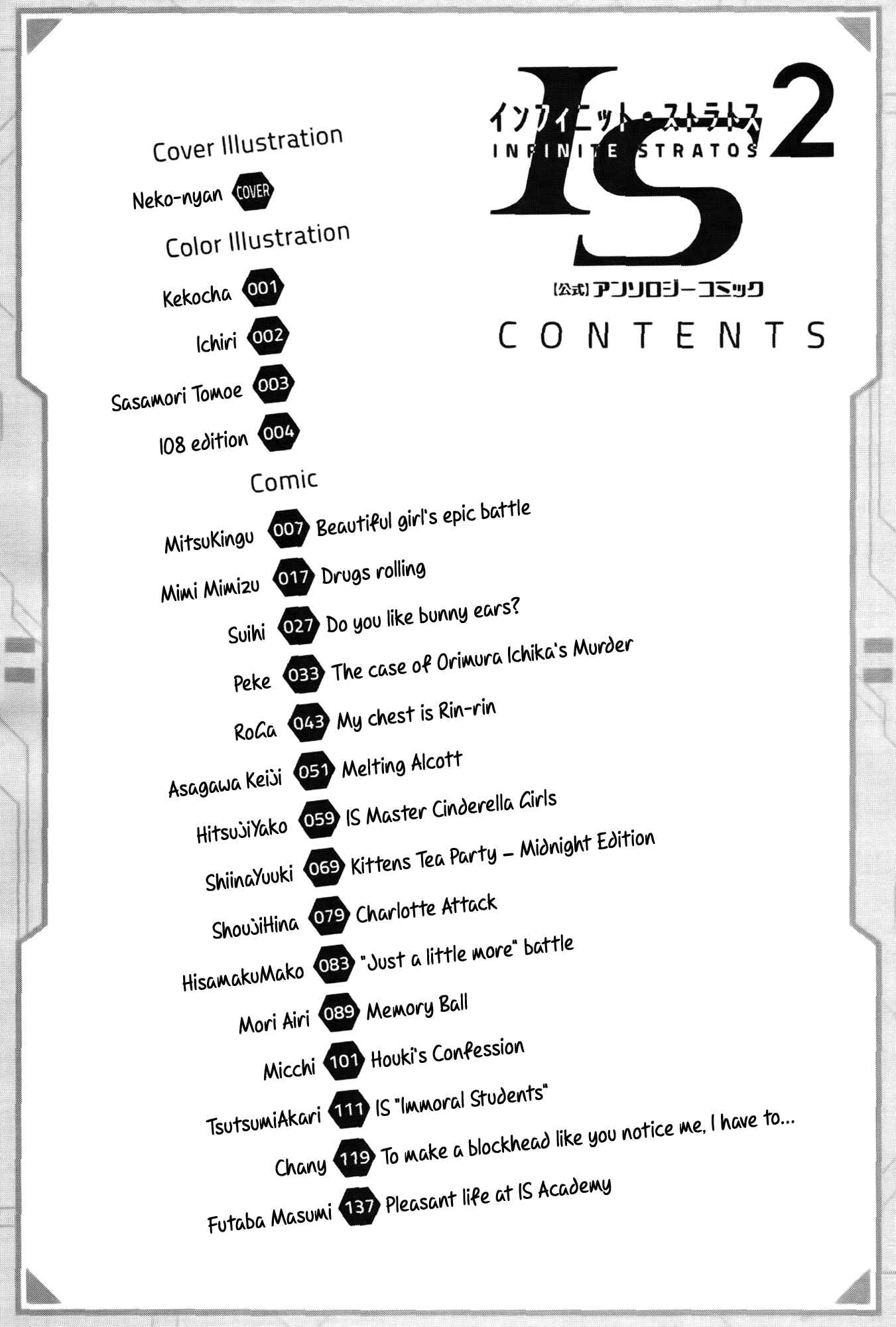 Page 8 Chapter 0 Infinite Stratos 2 - Official Anthology Comic