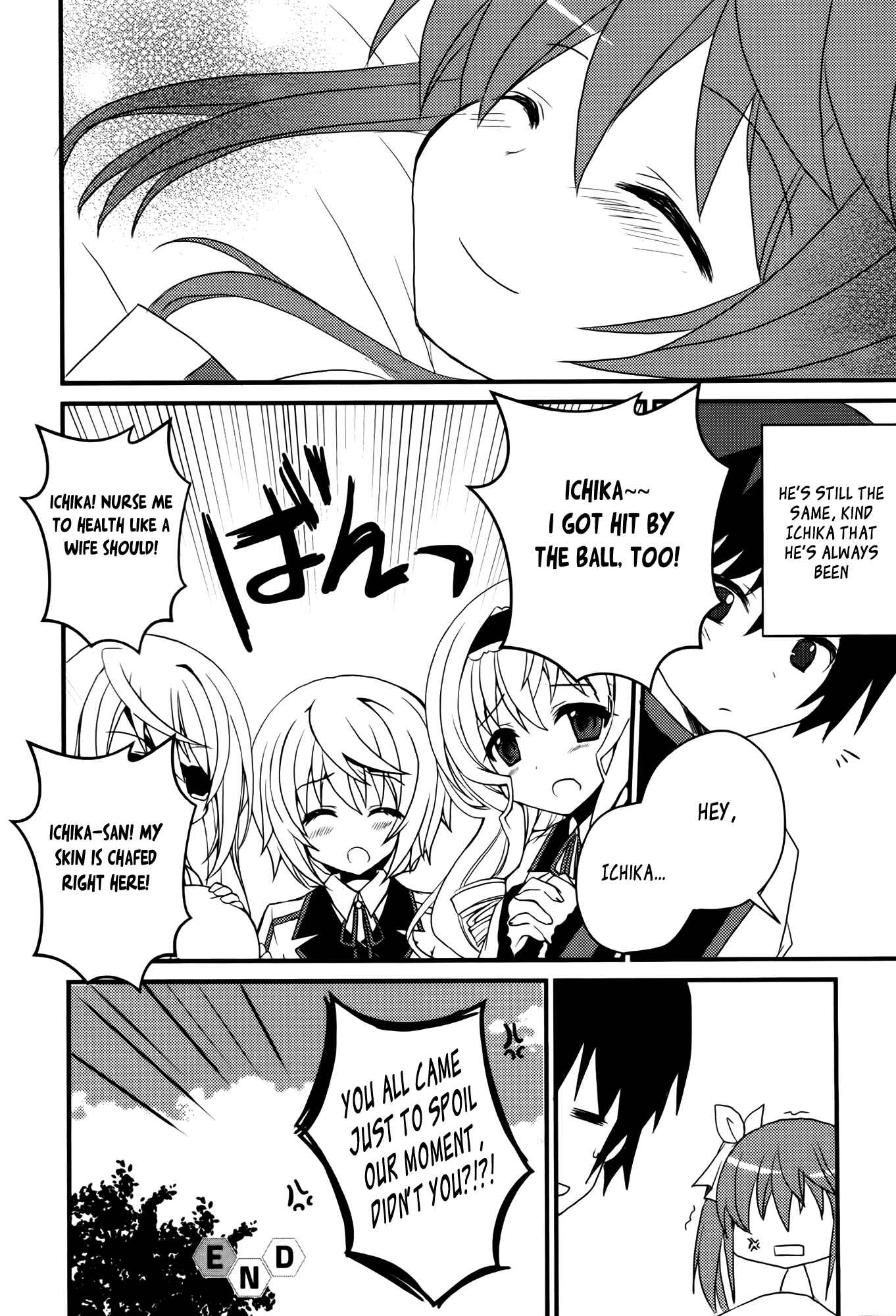 Page 10 Chapter 11 Infinite Stratos 2 - Official Anthology Comic