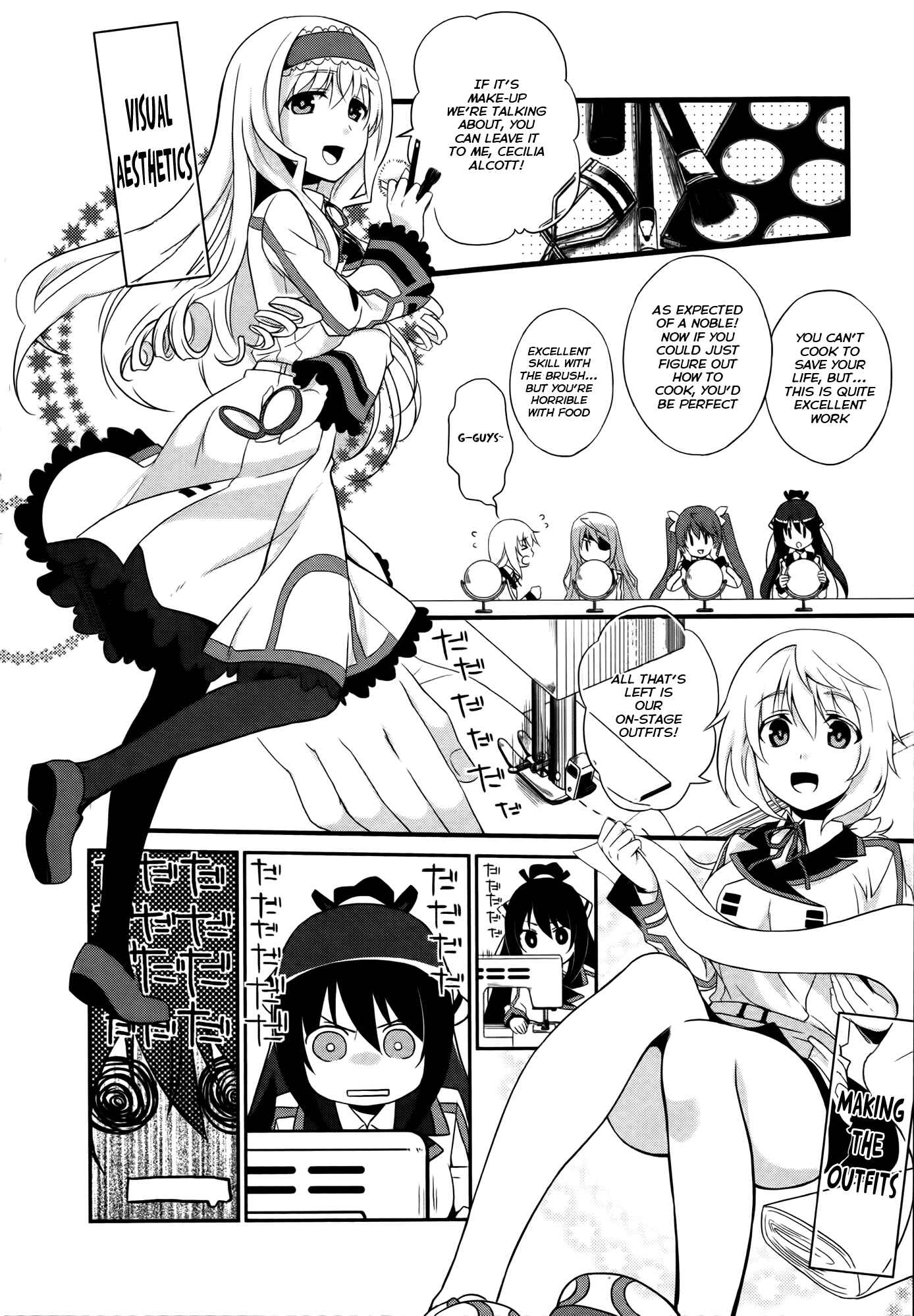 Page 4 Chapter 7 Infinite Stratos 2 - Official Anthology Comic