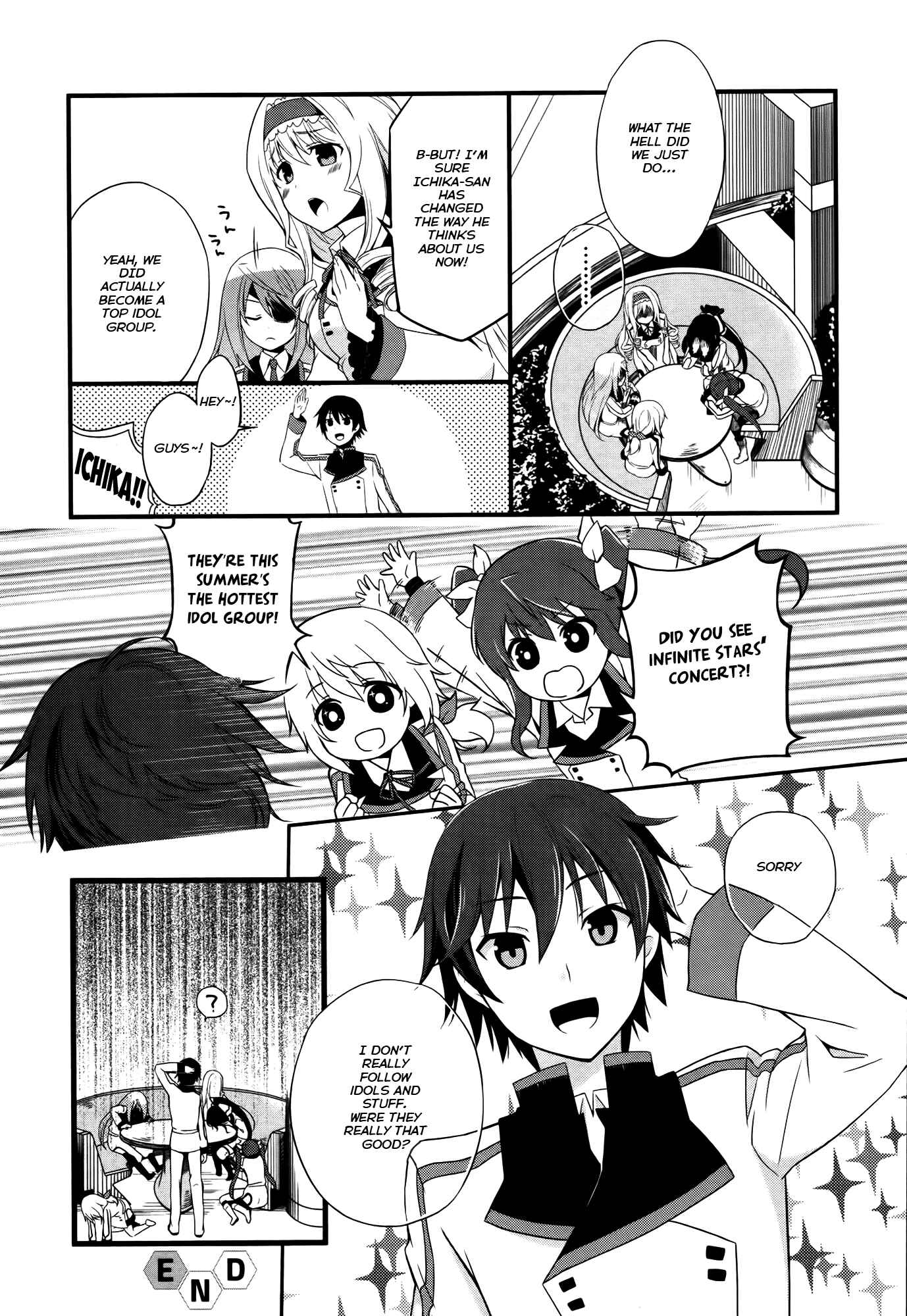Page 8 Chapter 7 Infinite Stratos 2 - Official Anthology Comic