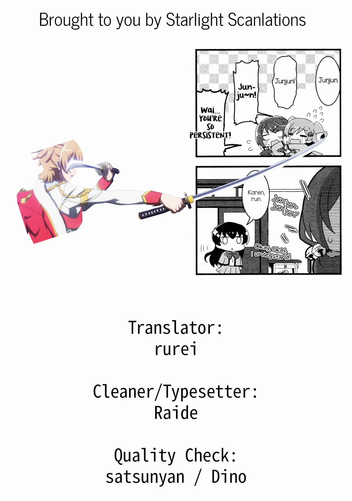 Page 9 Chapter 8 4-Koma Starlight