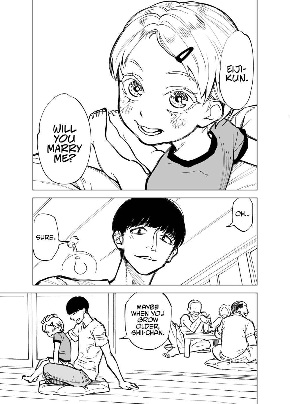 Page 1 Chapter Unknown_c911 My Biracial Cousin Whos Much Younger Than Me Counts Down Every Year When She Sees Me at Obon