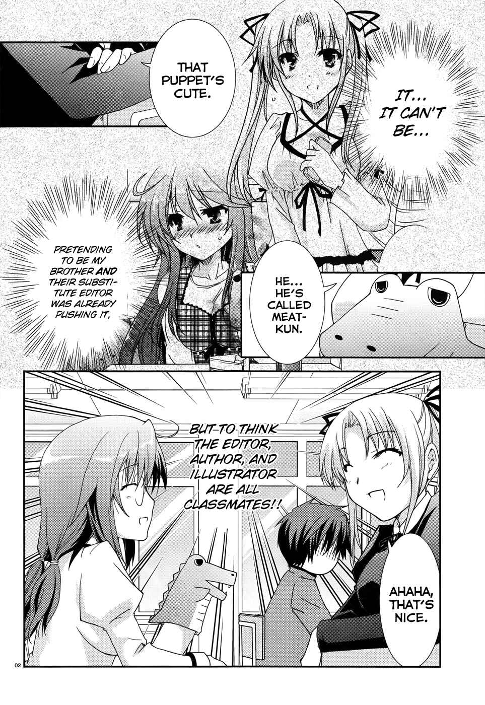Page 2 Chapter 3 Ranobe no Hen!