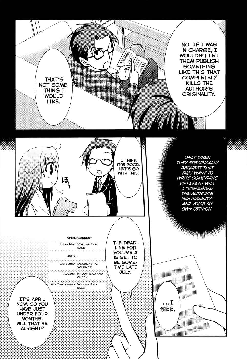 Page 26 Chapter 3 Ranobe no Hen!