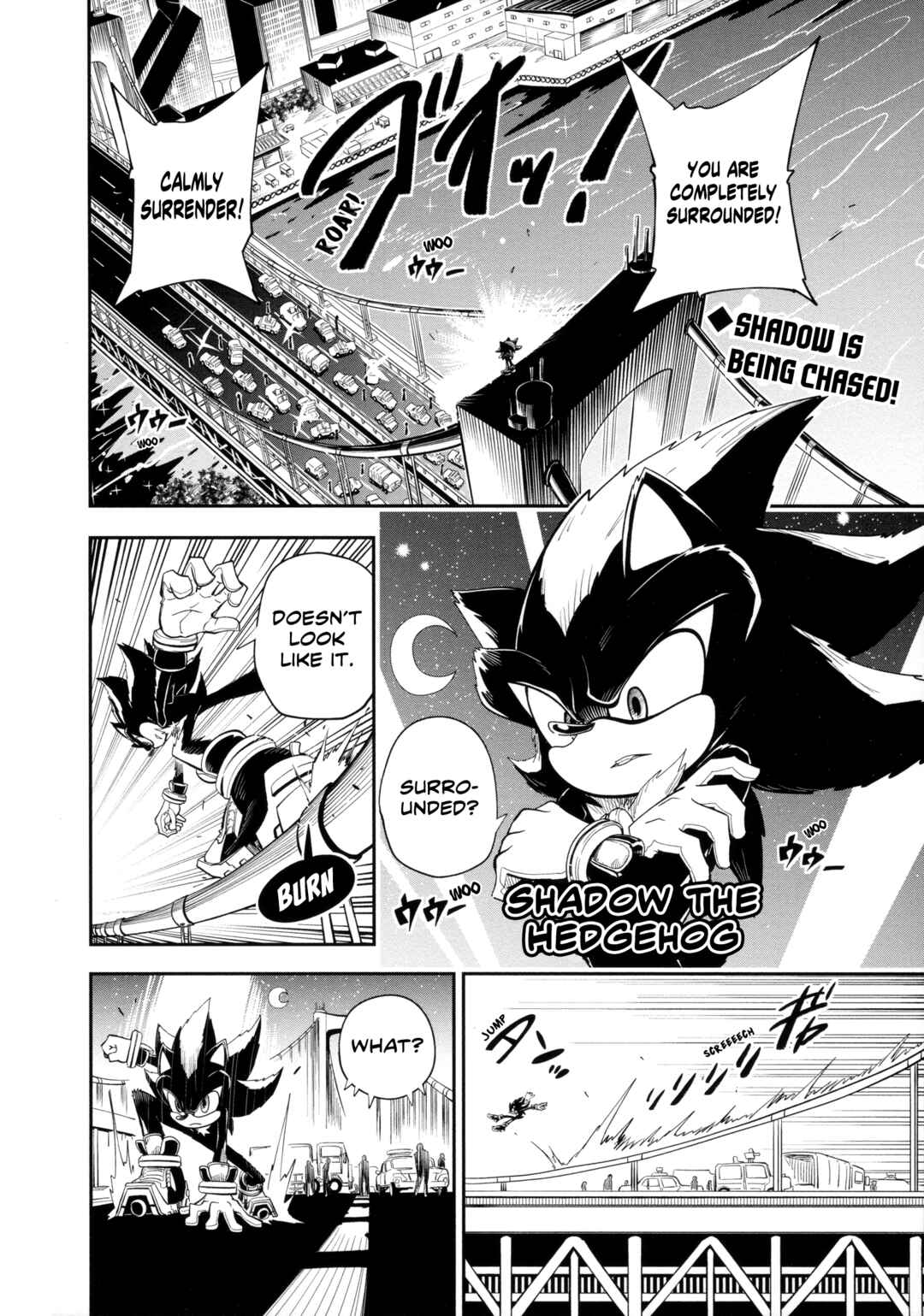 Page 1 Chapter Unknown_7297 Sonic X Shadow TOKYO MISSION -Episode 0-
