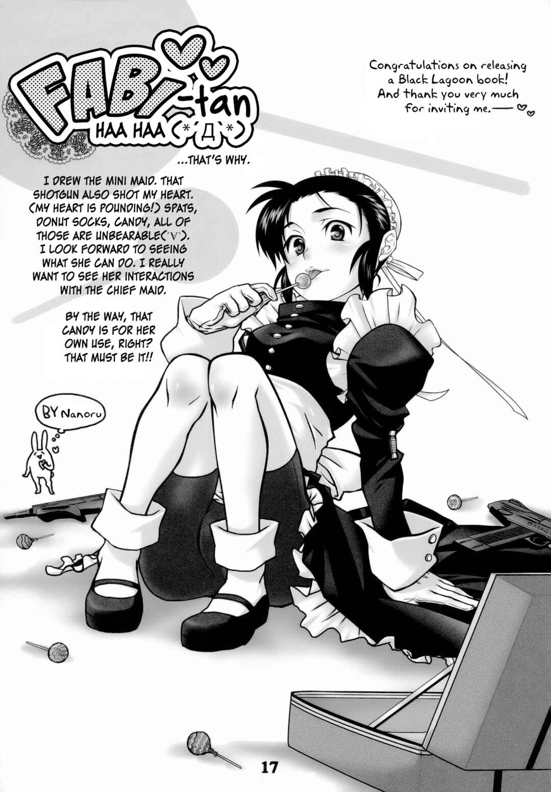 Page 16 Chapter Unknown_88d0 Black Lagoon - Black Sheep (Doujinshi)