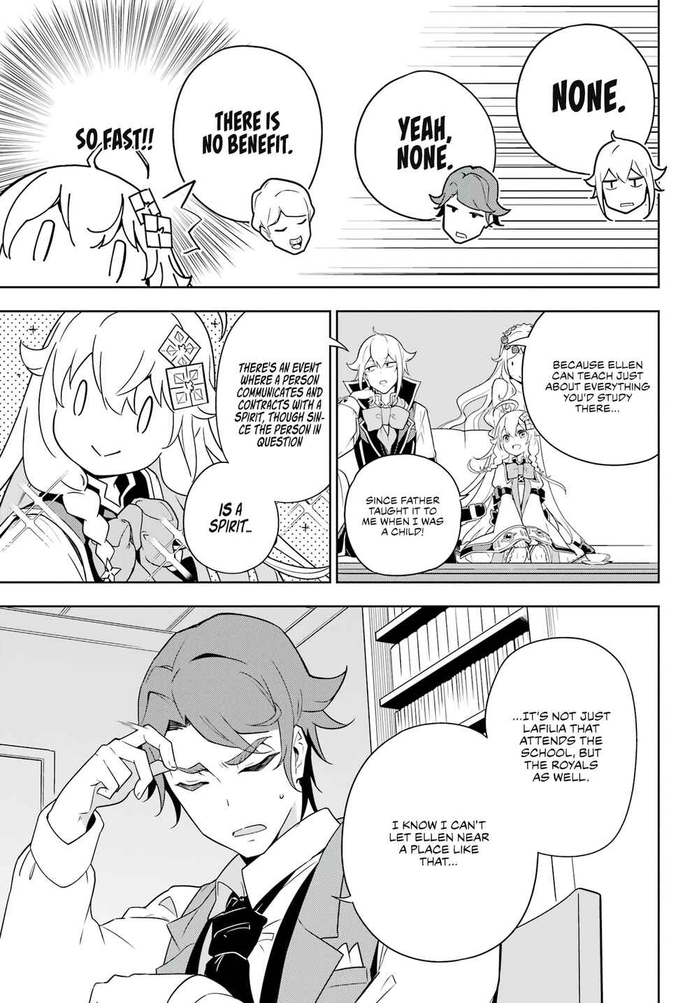 Page 8 Chapter 40 Reincarnated as the Daughter of the Legendary Hero and the Queen of Spirits