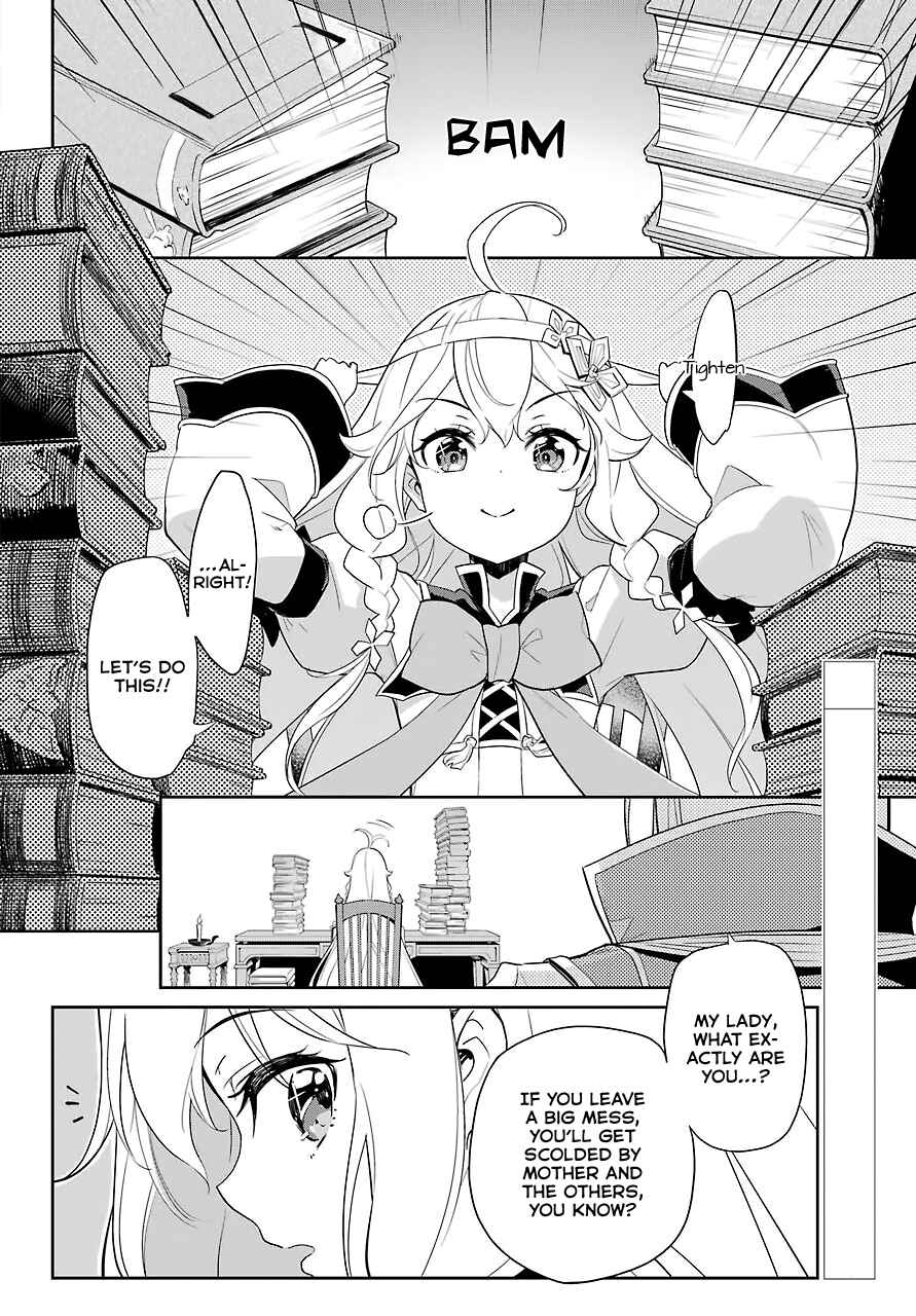 Page 4 Chapter 14 Reincarnated as the Daughter of the Legendary Hero and the Queen of Spirits