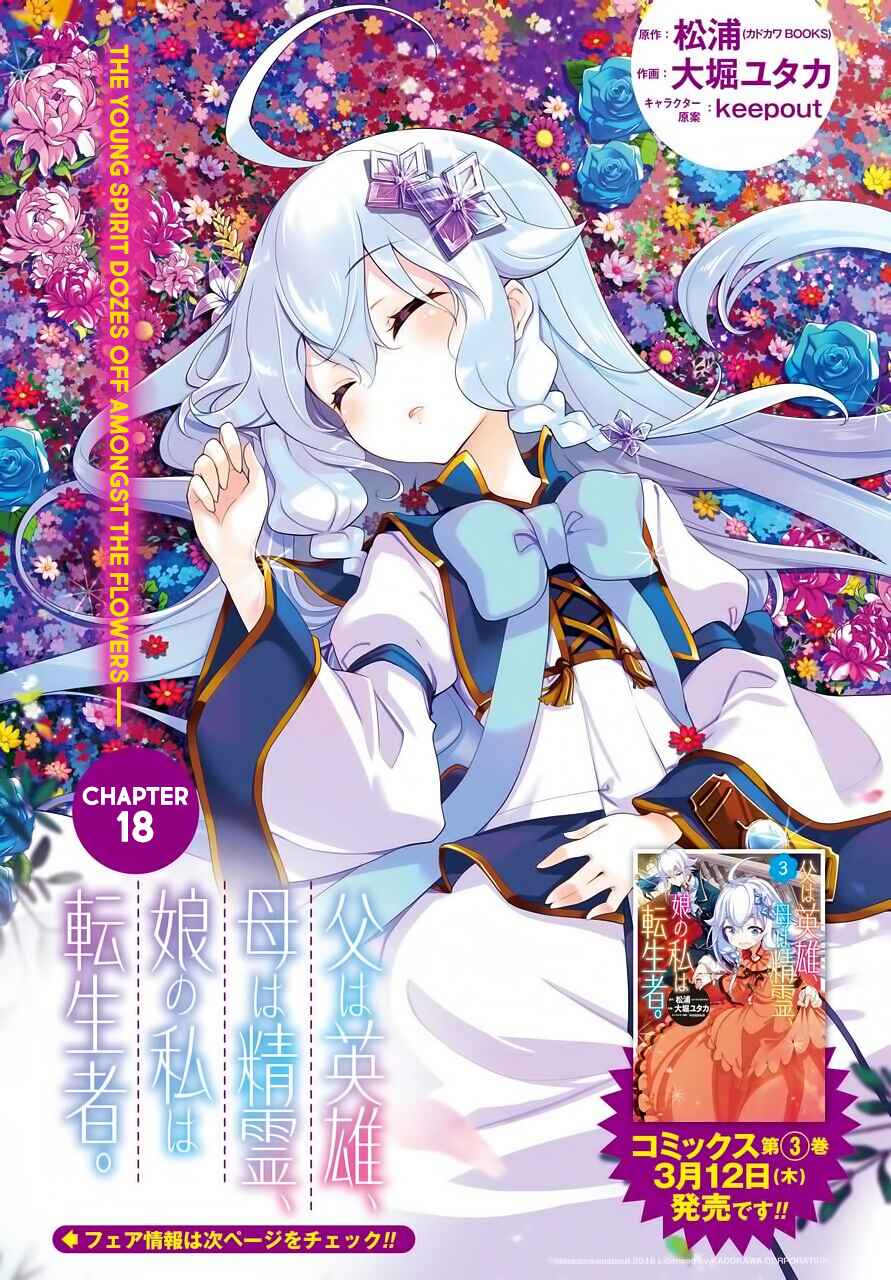 Page 2 Chapter 18 Reincarnated as the Daughter of the Legendary Hero and the Queen of Spirits
