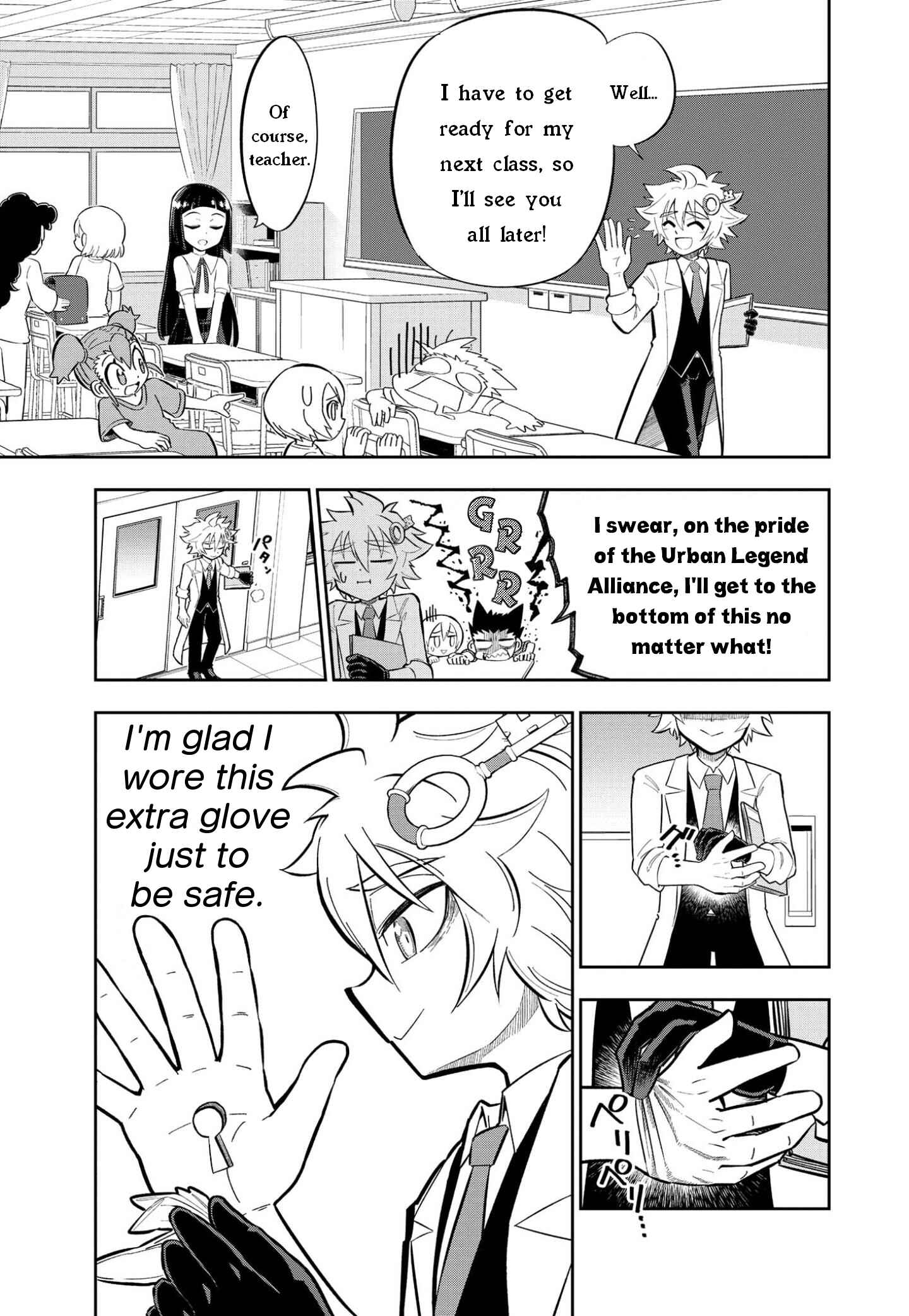 Page 11 Chapter 3 Urban Legend Professor Uramon