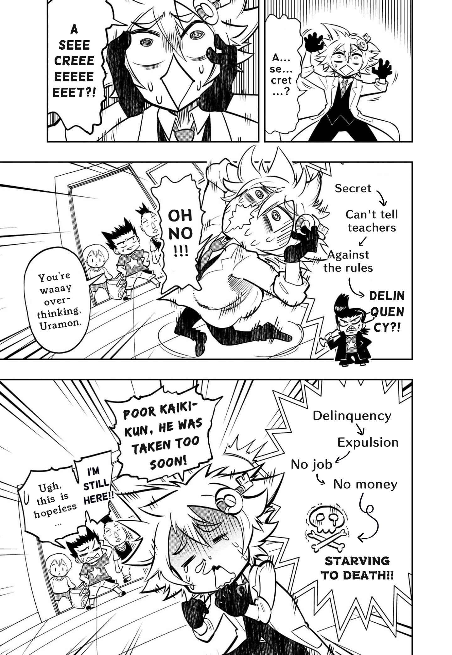 Page 5 Chapter 4 Urban Legend Professor Uramon