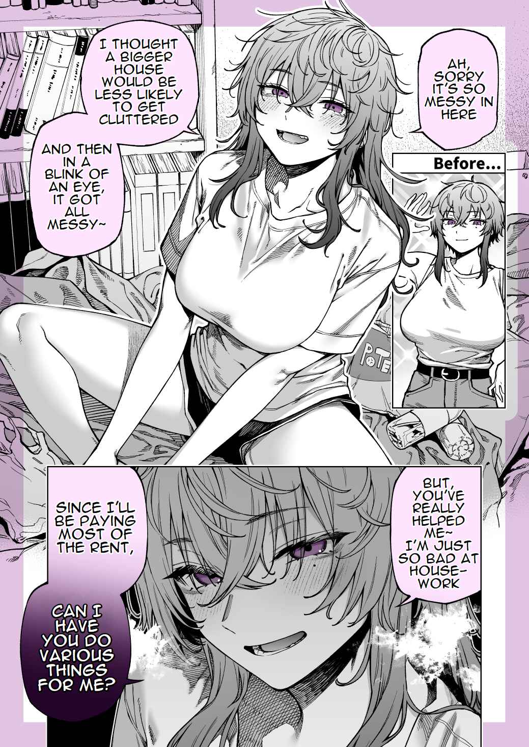 Page 1 Chapter Unknown_cf67 Shuushoku wo Ki ni Daigaku no Toki Akogare datta Senpai to Issho ni Sumu koto ni Natta no desuga